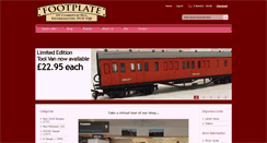 Desktop Screenshot of footplate.co.uk